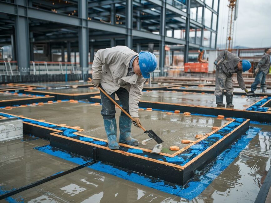 Profesjonalna izolacja fundamentów budynku